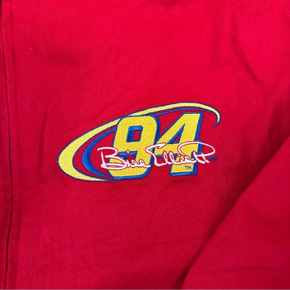 Vintage Rare McDonald’s Bill Elliot #94 nascar racing men’s jacket size large - Picture 4 of 8